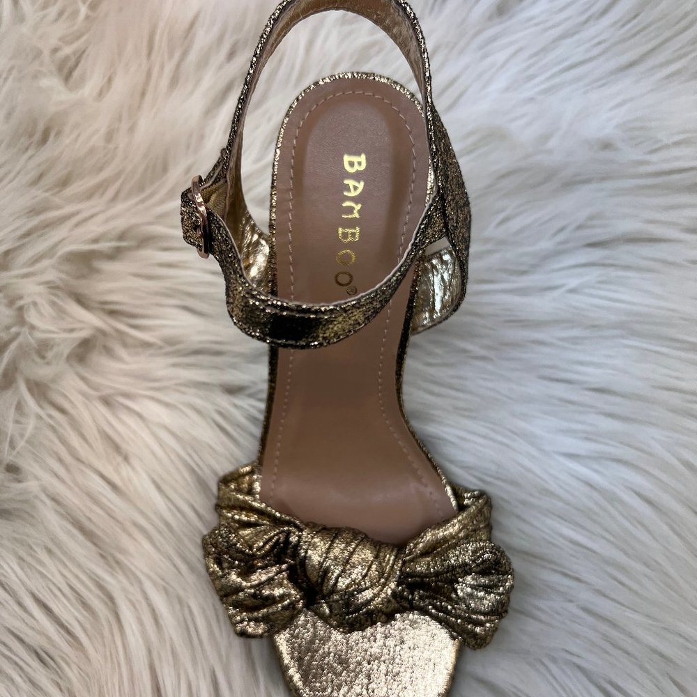 Bamboo Goalie-17 Gold Heels